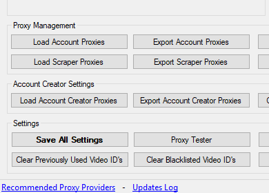 Video Upload Proxy Support
